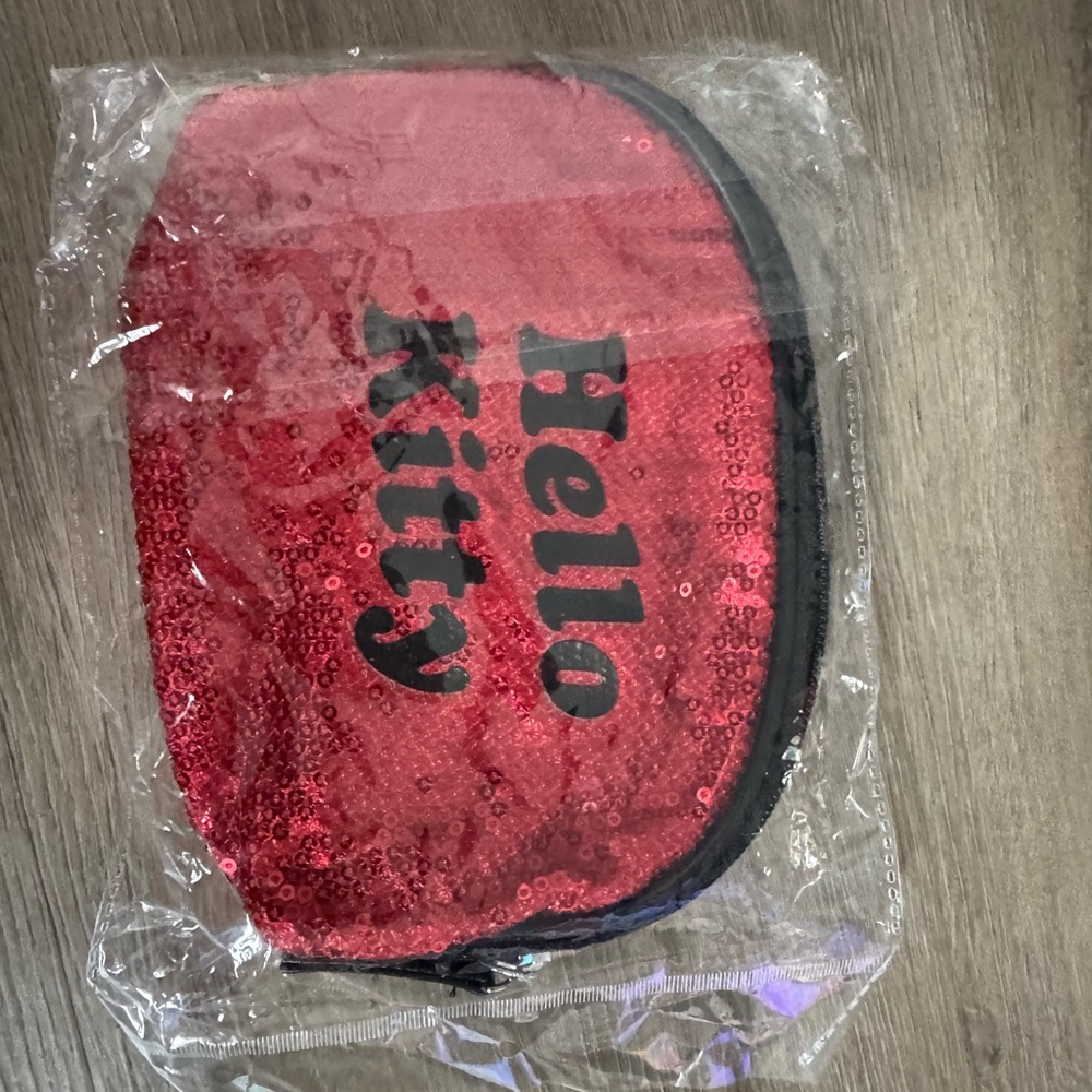 Hello kitty makeup bag